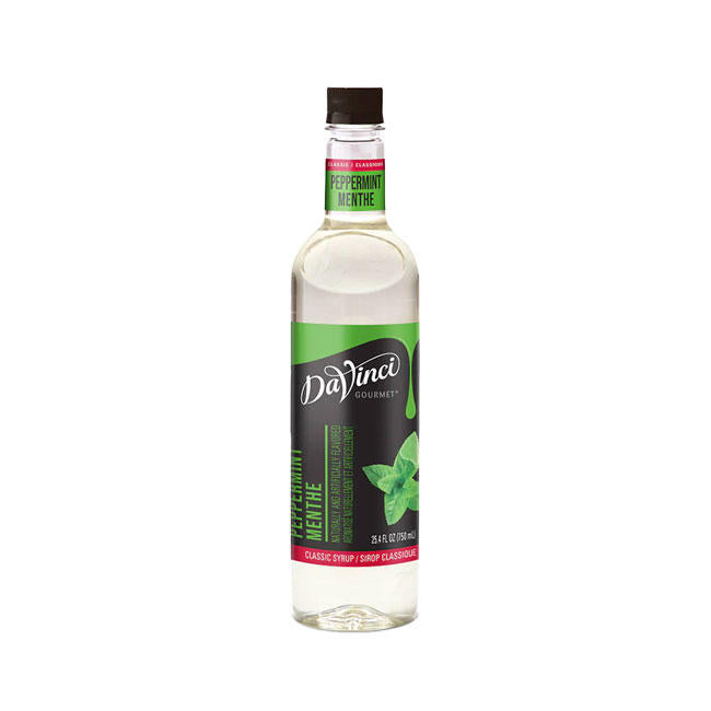 DaVinci Gourmet Classic Peppermint Syrup PET 750 ml