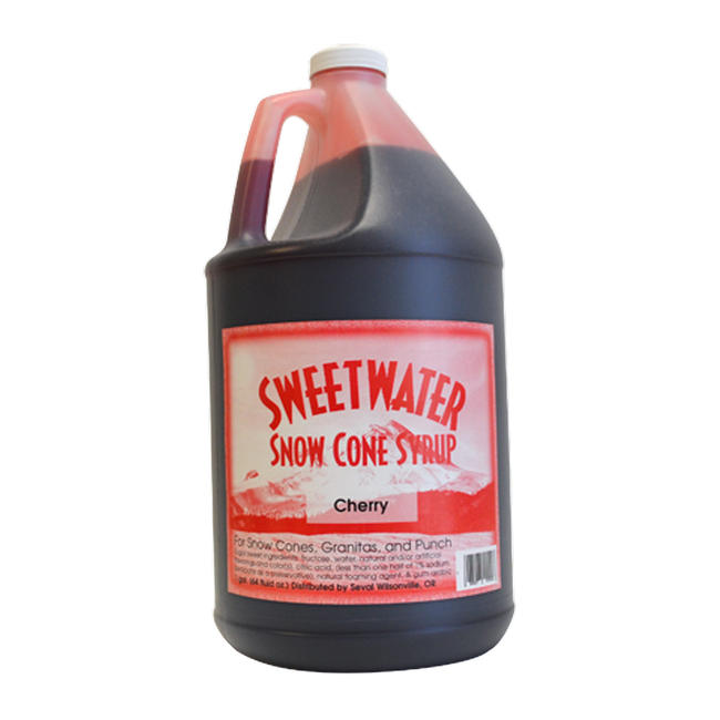 Sweetwater Snow Cone Cherry Syrup 1 gal