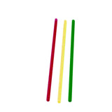 Sip Stir Assorted Neon 5 1/4" 1000 ct