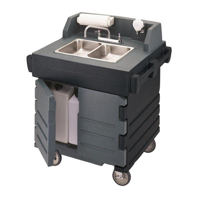 CamKiosk Hand Sink Cart Black each