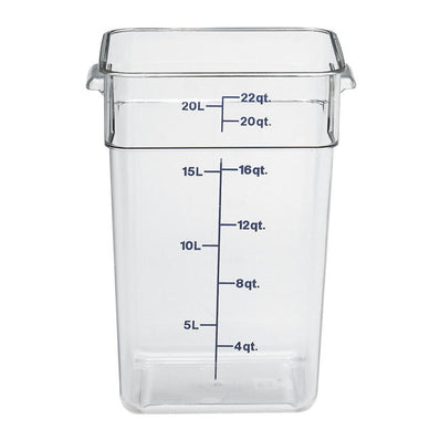 CamSquare Container Clear 22 qt each