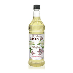 Monin Elderflower Syrup PET 1 ltr