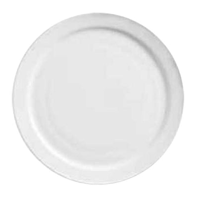 Porcelana Plate Bright White 6 1/2" 3 dz