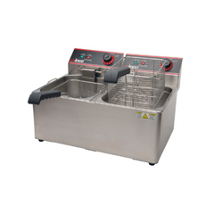 Electric Fryer Split Pot each