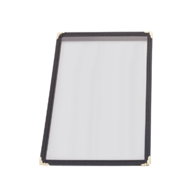 Menu Cover Black each