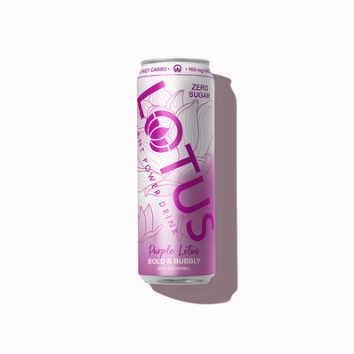 Lotus Plant Power Purple Drink 12 oz