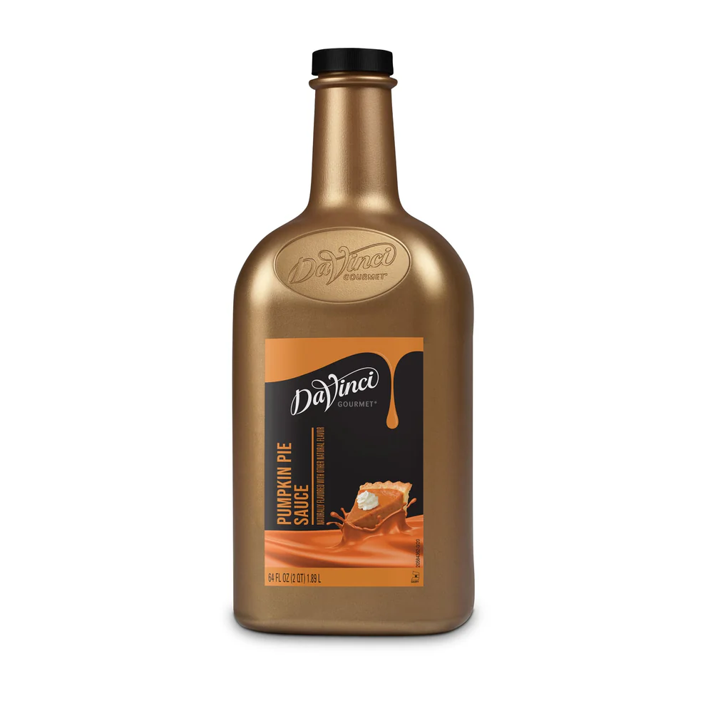 DaVinci Pumpkin Pie Sauce PET 0.5 gal