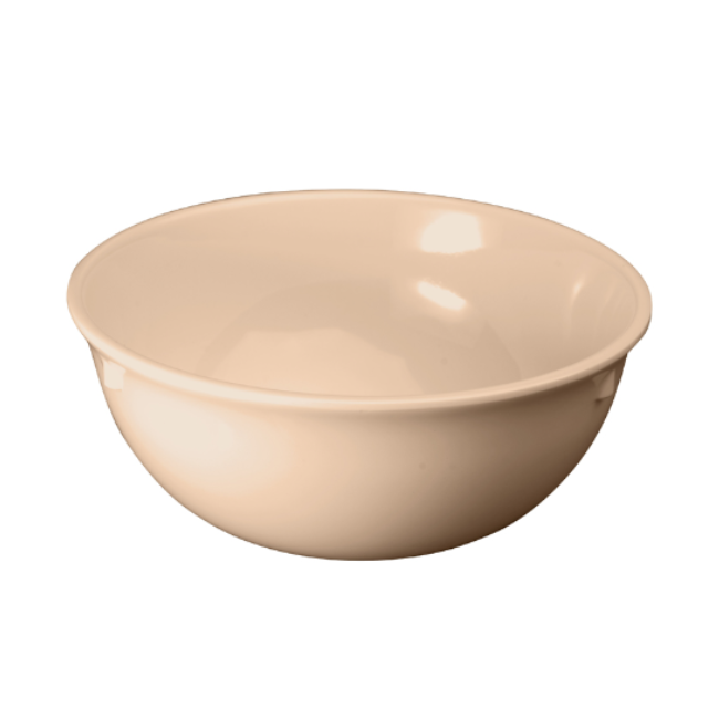 Mel Oatmeal Bowl 15oz Tan pk 1 dz