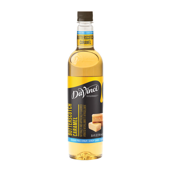 DaVinci Gourmet Butterscotch Sugar Free Syrup PET 750 ml