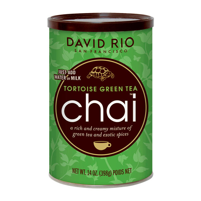 David Rio Tortoise Green Tea Chai 14 oz