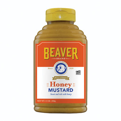 Beaver Honey Mustard 13 oz