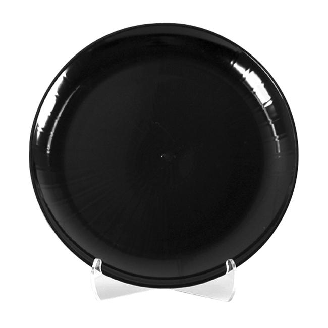 CaterLine Tray Round Black 12" 25 ct