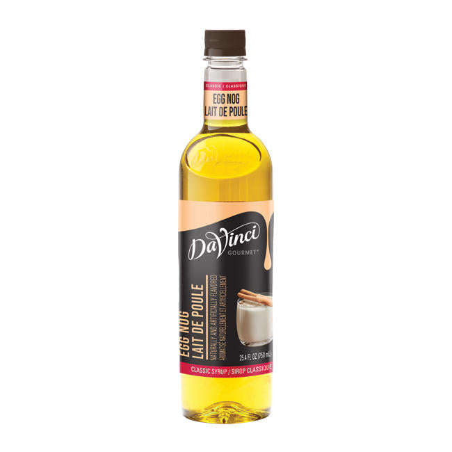 DaVinci Gourmet Classic Egg Nog Syrup PET 750 ml