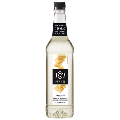 1883 White Chocolate Syrup PET 1 ltr