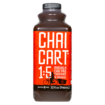 David Rio Chai Cart 1:5 Masala Pro Concentrate 32 oz