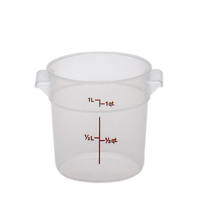 Translucent Rounds 1 qt each