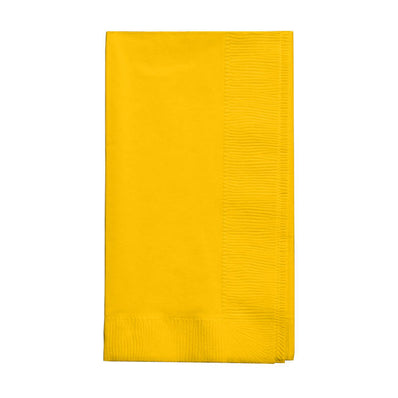 Napkin 2-Ply School Bus Yellow 100 ct