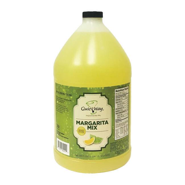 Quickway Margarita Yellow Mix 1 gal