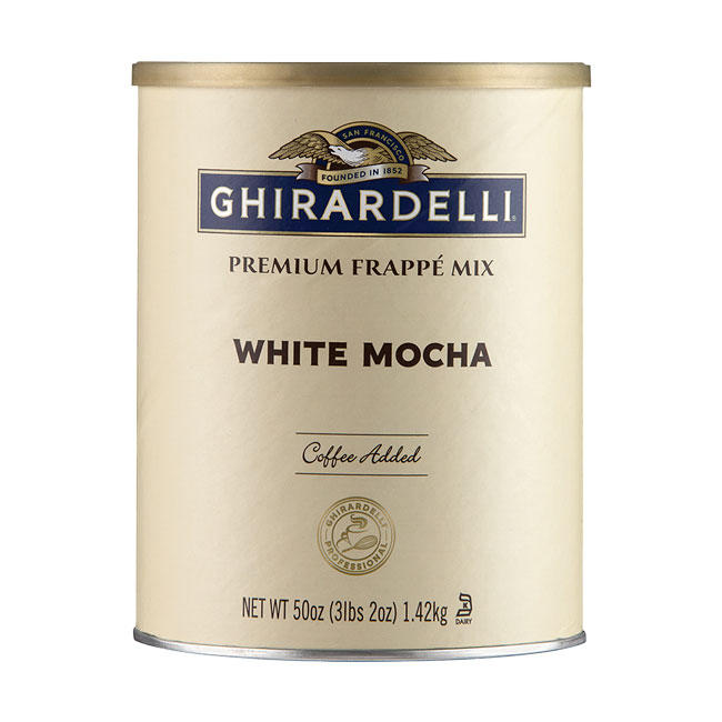 Ghirardelli White Mocha Frappe Can 3.12 lb