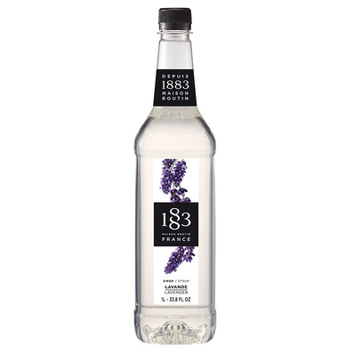 1883 Natural Lavender Syrup PET 1 ltr