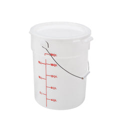 Pail with Bail White 22 qt each