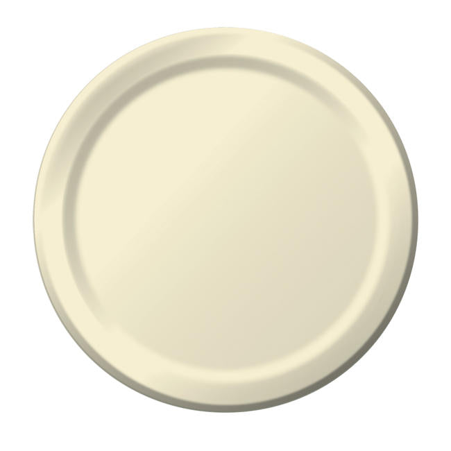 Paper Plate Ivory 24 ct