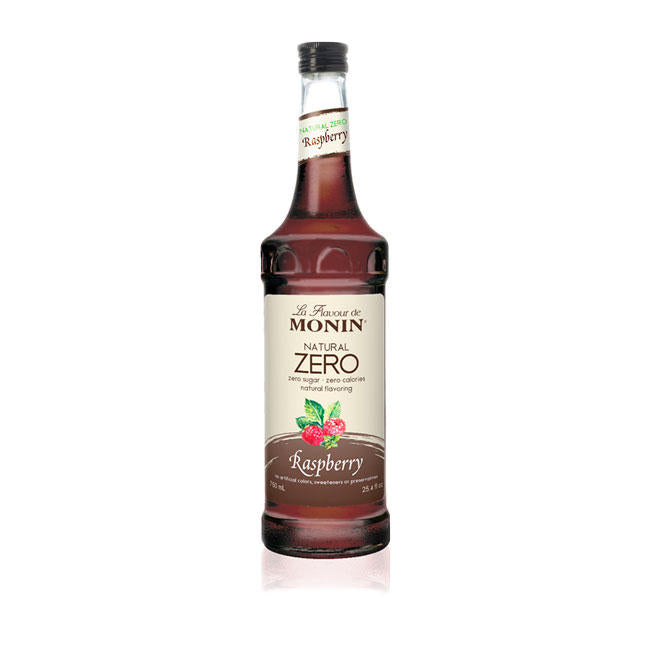 Monin Natural Zero Raspberry Syrup 750 ml