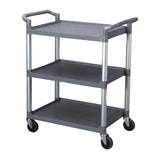 Bus Cart 3-Tier Gray each