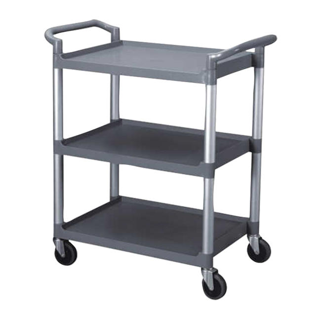 Bus Cart 3-Tier Gray each