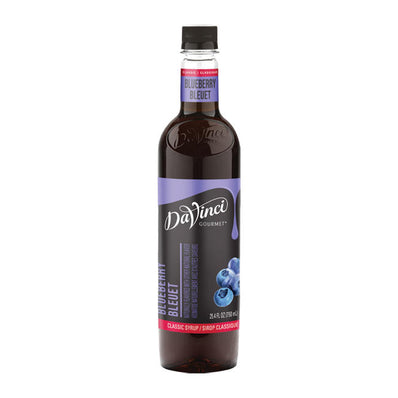 DaVinci Gourmet Classic Blueberry Syrup PET 750 ml