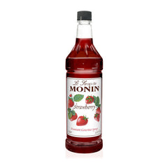 Monin Strawberry Syrup PET 1 ltr