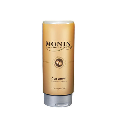 Monin Caramel Sauce Squeeze Bottle 12 oz