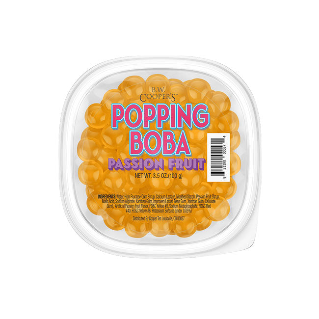 Popping Boba Passionfruit 100g 3.5 oz