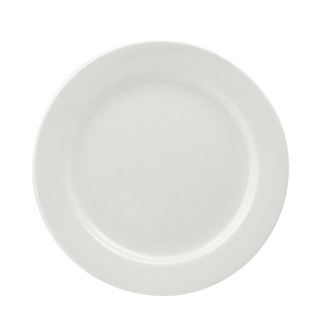 Porcelana Plate Bright White 9" 2 dz