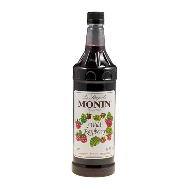 Monin Wild Raspberry Syrup PET 1 ltr