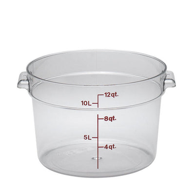 Camwear Rounds Clear 12 qt each