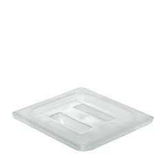 Food Pan Cover Sixth Size with Handle Translucent each