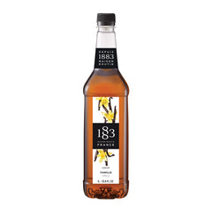 1883 Vanilla Syrup PET cs 6/1 ltr