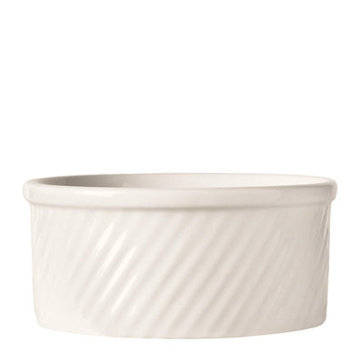Bedrock Souffle Dish Bright White 8 oz 2 dz