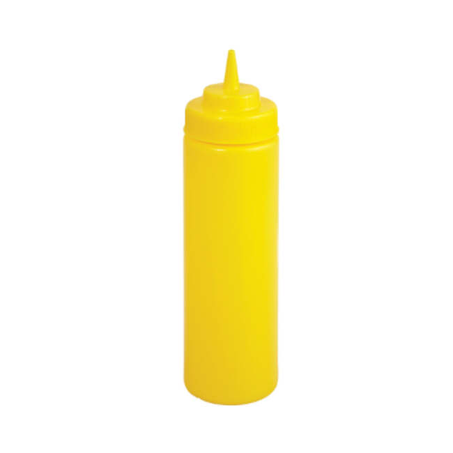 Squeeze Bottle 12oz Ylw pk 6 ct