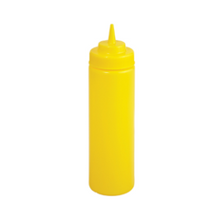 Squeeze Bottle 12oz Ylw pk 6 ct