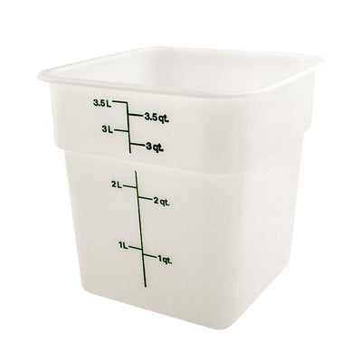 CamSquare Container White 4 qt each