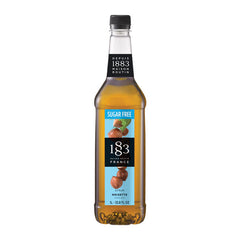 1883 Hazelnut Sugar Free Syrup PET 1 ltr
