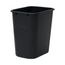 Waste Basket Black 28qt each