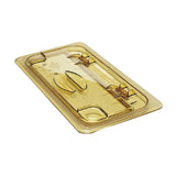 H-Pan Sixth Size FlipLid Cover Solid Amber each