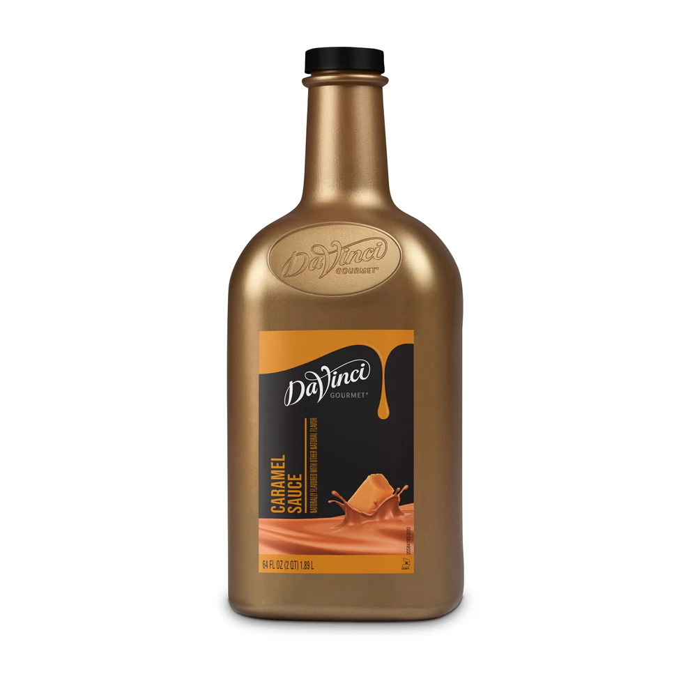 DaVinci Gourmet Caramel Sauce PET 0.5 gal
