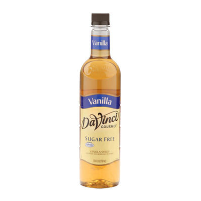 DaVinci Vanilla Sugar Free Syrup PET 750 ml