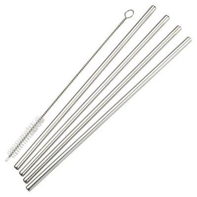 Drinking Straw 8.5" SS each