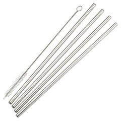 Drinking Straw 8.5" SS each