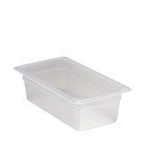Food Pan Third Size Translucent 4" each